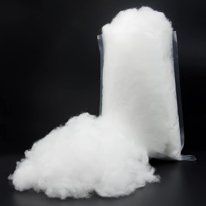 Apragaz Christmas Fake Snow Decoration, Artificial Snow Fluffy Fake Snow Decor, Flame Resistant Indoor Snow for Winter Village, Nativity, Christmas Tree, Christmas Decoration(5.6 OZ)