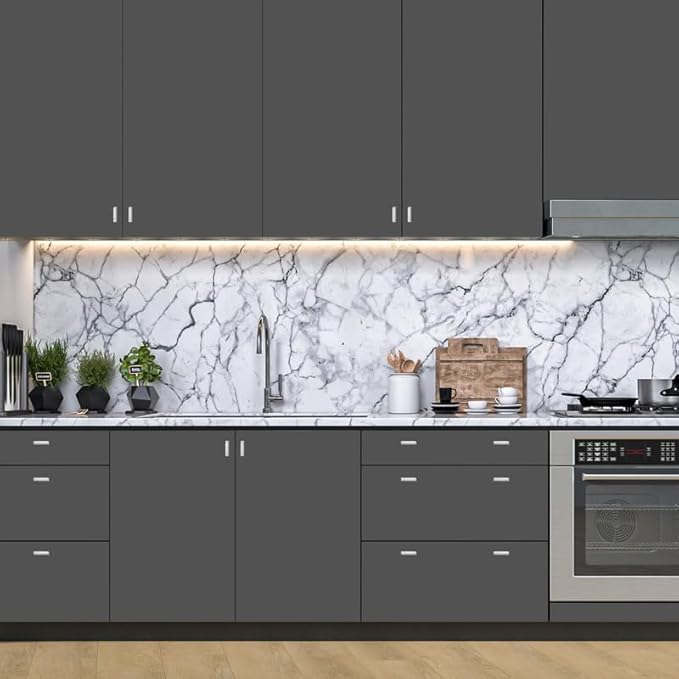 3 Pack Silver Cabinet Knobs - Curved Cabinet Pulls Brushed Nickel Knobs for Kitchen Drawer Solid Dresser Pulls for Kitchen Hardware 1-3/4in Length Single Hole