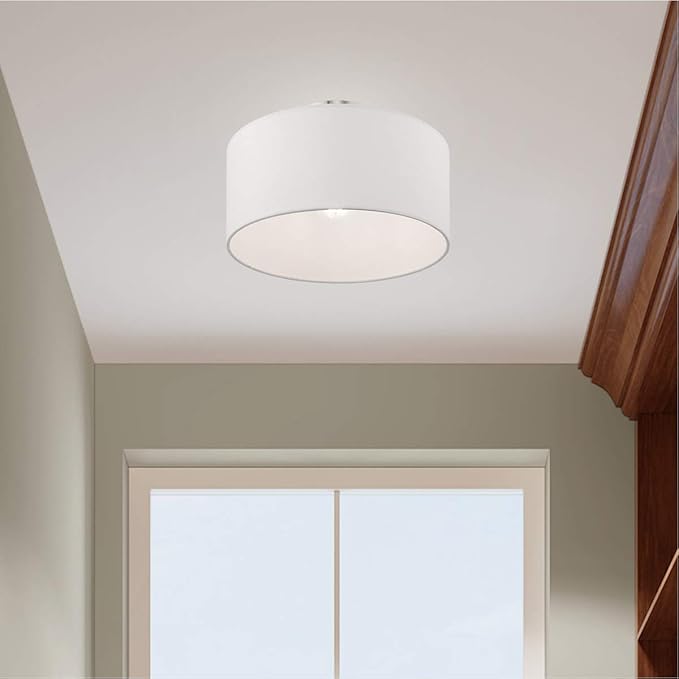 Livex Lighting 1 Lt Brushed Nickel Ceiling Mount
