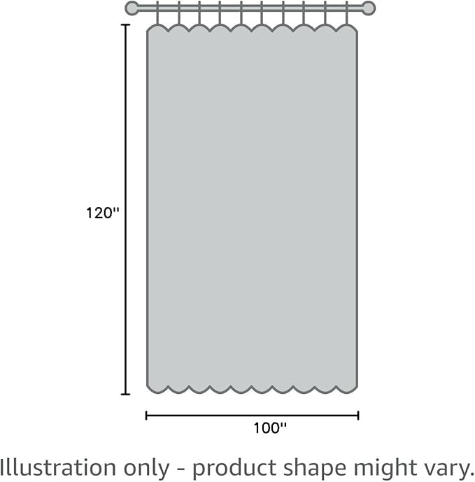 Joydeco Blackout Curtains for Bedroom - 100% Light Blocking 2 Panels Set Linen Drapes 100"W x 120"L, Thermal Insulated Room Darkening Curtains, Linen Textured for Living Room, Rod Pocket & Back Tabs