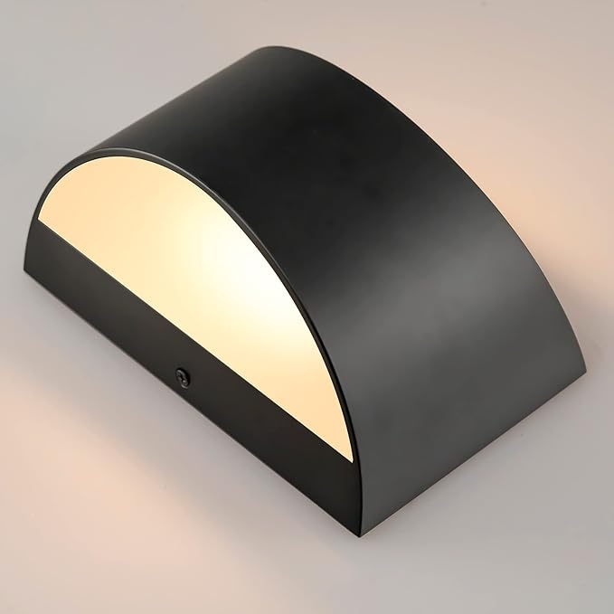 8 Pack Black Modern LED Wall Sconces, 3000K Warm White Hardwired Interior Wall Lights Up and Down Wall Mount Light for Bedroom,Living Room,Hallway(with G9 Bulbs)