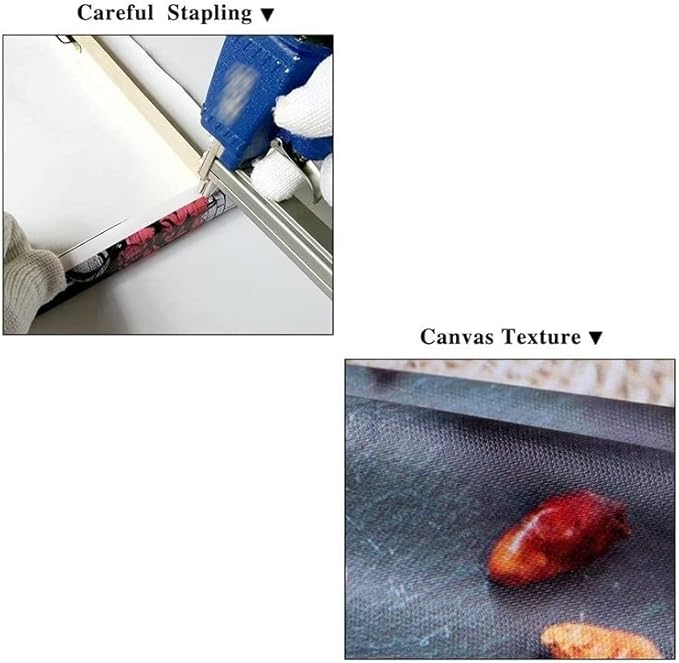 Retro Wine Pictures for Kitchen, PIY Vibrant Fruits Wall Art for Dining Room, Canvas Prints Oil Painting Reproduction of Vintage (Waterproof Artwork, Ready to Hang, 16x32x3 Extra Large)