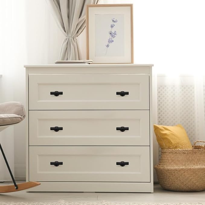 20 Pack Matte Black Cabinet Knobs - Kitchen Cabinet Knobs Cabinet Pulls for Kitchen Cabinet Drawer Stainless Steel Dresser Knobs for Cabinet Hardware 2in Length Single Hole