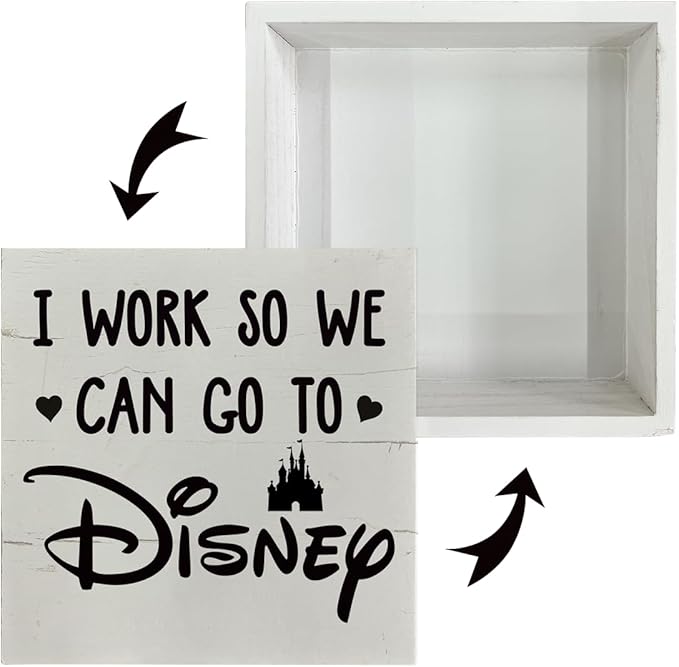 Inspirational Gift, Rustic Wood Signs, Funny Wood Decor, Box Sign Tabletop Decor, Farmhouse Wood Sign, Table Shelf Decoration, Office Desk Decoration, Home Office Decors