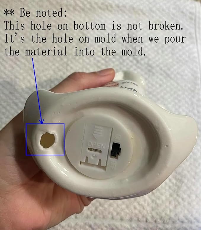 ADAVAS.Y&G Ceramic Praying Angel Figurine Best Gift for Loved Ones Healing Angel Night Light 7" H