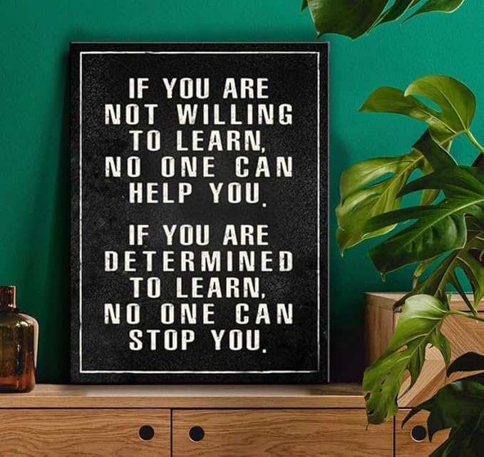 Inspirational Office wall art Motivational posters for home decor Positive Quotes wall prints Encouragement Gifts Positive Sayings for preppy wall decor A-407