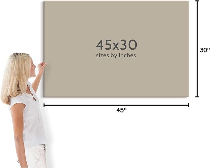 Lake Sunset Canvas Wall Art: Large Forest Landscape Scenery Prints Nature Green Water Reed Painting Wilderness Boat Shore Gallery Artwork Sunrise Skyline Scene Picture for Living Room