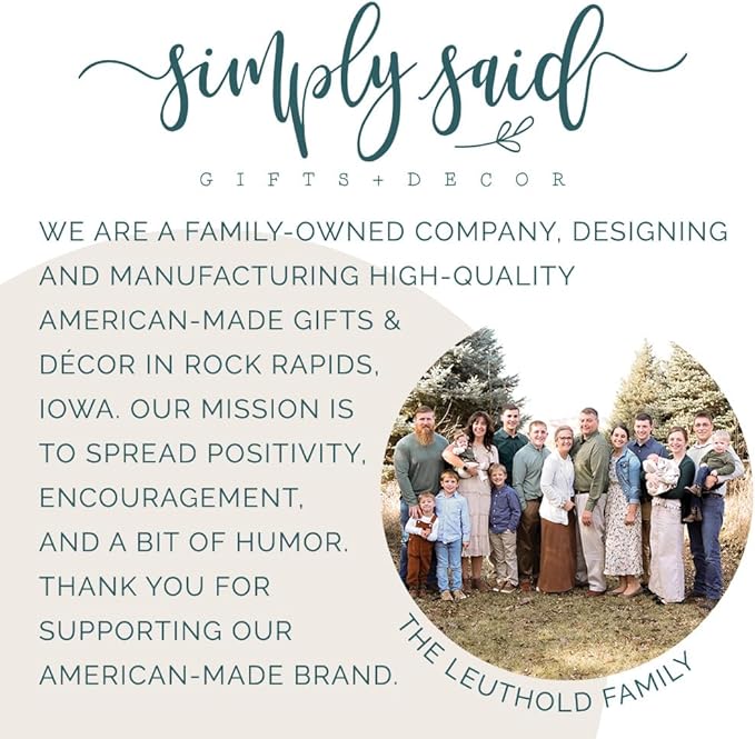 Simply Said, INC Small Talk Friendship Sign, A Friend is God's Way of Proving He Doesn’t Want Us to Walk Alone, 5.25 inch Wood Plaque, Made in USA