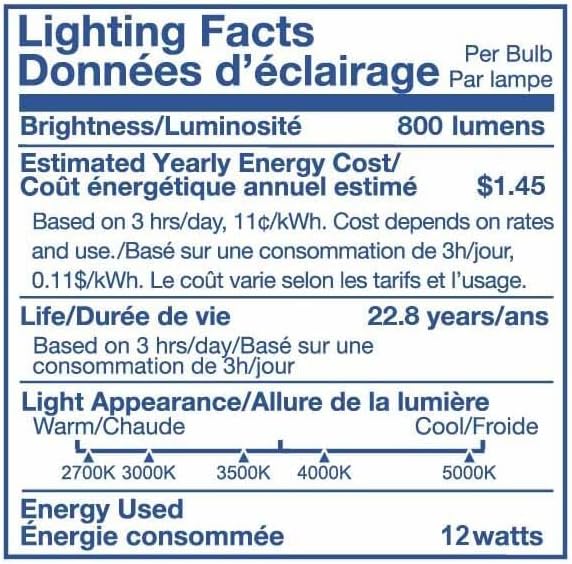 Jolux 6-Pack 5/6" 5CCT Retrofit LED Recessed Lighting,Selectable 2700K/3000K/3500K/4000K/5000K,12W=60W,800Lumen,Dimmable Can Lights,Simple Installation Adjustable Retrofit Downlight,Bevel Trim
