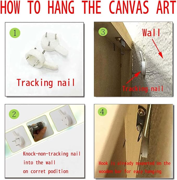 Yxbhhym Moon Ocean Decor Beach Wall Art Seascape Painting Sea Canvas Poster Prints Landscape Plam Pictures Artwork for Living Room Decor Wall Decorations large Framed Wall Art -20x40inches