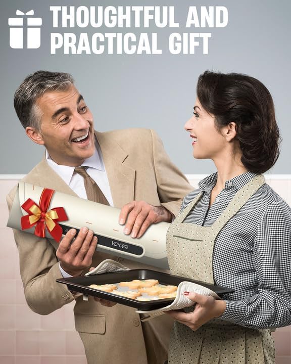 Warming Mat for Food, VEPOKA Food Warmer Mat for Countertop, Electric Warming Tray with 7 Temp Levels & Auto Shut-Off, Food Warmers for Parties, Ideal Gift for Kitchen & Buffet Use