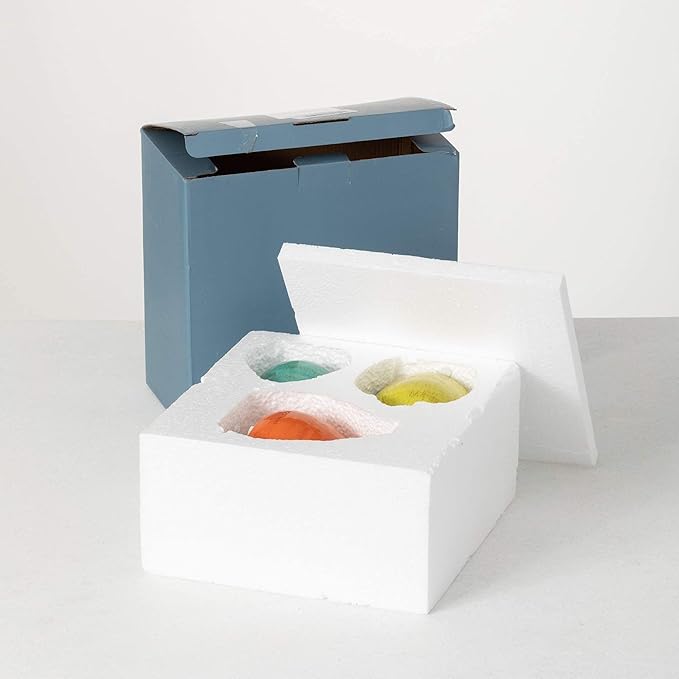 Sullivans Ceramic Vase Set- 3 Small Vases, Rustic Home Décor, Modern Farmhouses; Ideal Shelf Décor, Table Décor, Bookshelf, Mantle, Multicolored (CM2219)