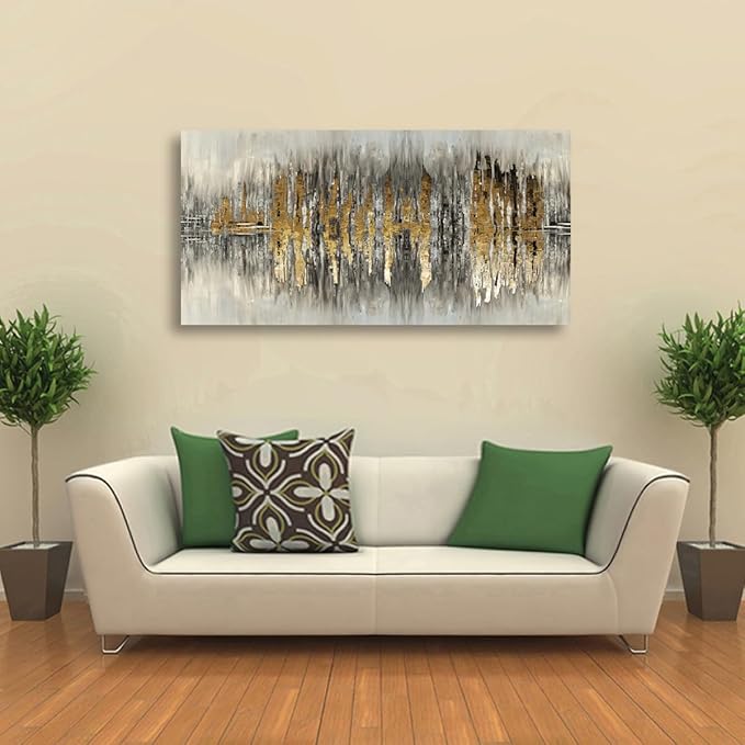 Color Block Abstract Pictures Canvas Wall Art for Living room Bedroom Wall Decor,An Inspirational Picture Wall Art Print Paitnings for home Decor,Morden Artwork Full of Imagination Line Drawing Canvas