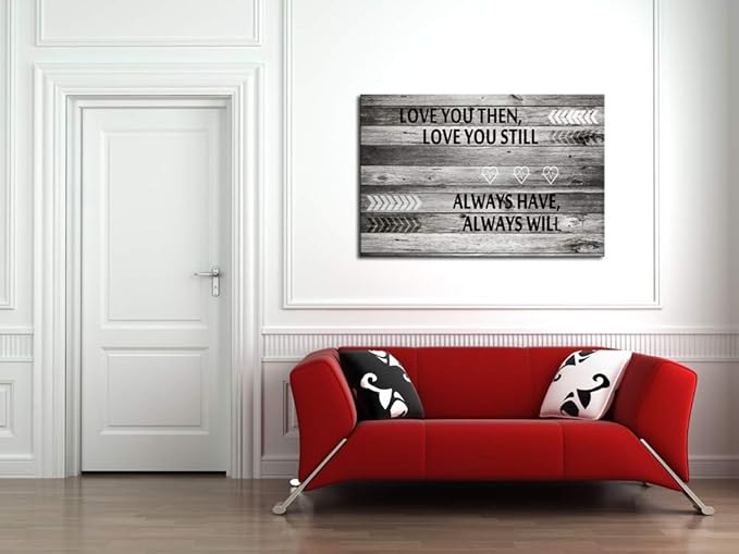 A71869 Canvas Wall Art Love You Still Large Wall Art (Ready to Hang) for Master Bedroom Wall Decor