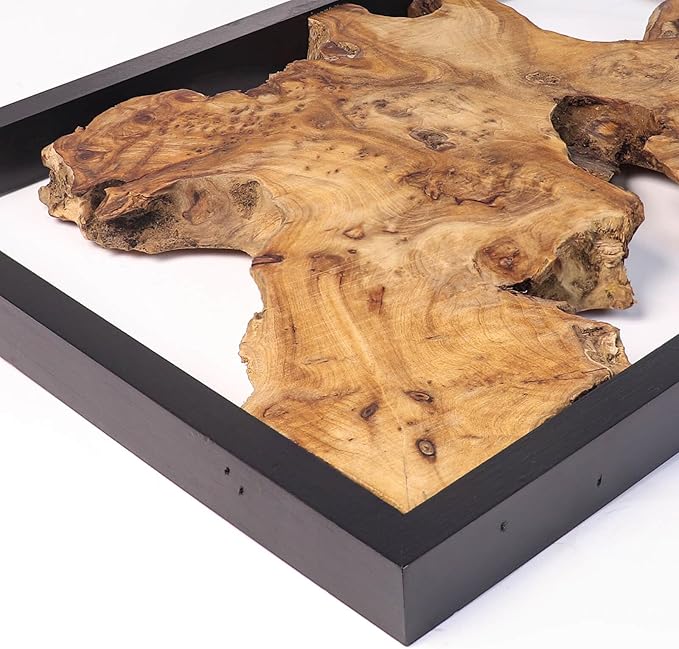 NAHARO 16''*12''Modern Wood Wall Decor- Natural wood Handcrafted Rustic Charm for Your Home - Perfect for Living Room, Bedroom,Kitchen,or Office