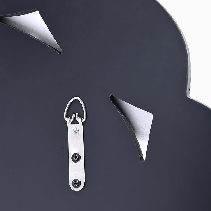 Crystal Decorative Mirror-32 x32 Gorgeous Silver Mirror Crush Diamond Mirror for Wall Decoration Bedroom Bathroom Dining Room and Living Room