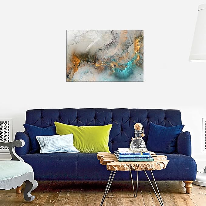 XXMWallArt FC3269 Abstract Canvas Wall Art Fancy Paint Canvas Print Painting Artwork for Living Room Bedroom Kitchen Home and Office Wall Decor