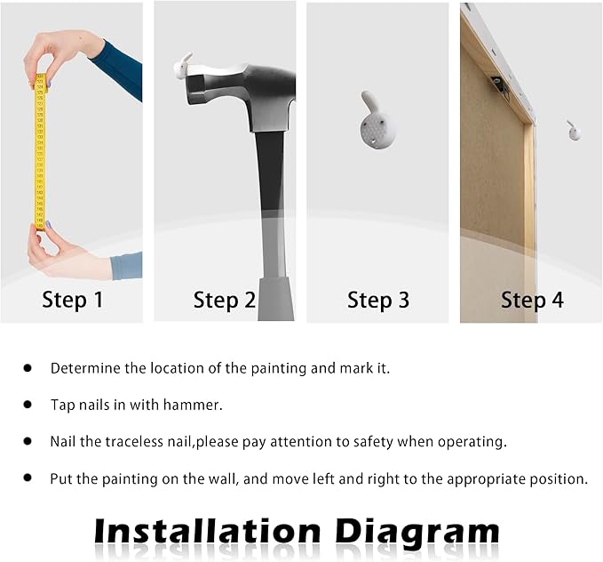 WRFON William Morris Canvas Wall Art, Vintage Gold Moon Wall Decor, Dreamlike Stars Poster Prints, Retro Botanical Aesthetic Pictures for Bedroom Living Room Office Framed Ready to Hang 12"x16"x3