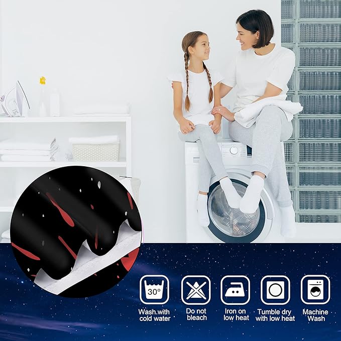 MissHope Gamer Gaming Gamepad Blackout Curtains Kids Boys Teens Bedroom Colorful Video Game Controller Theme Decor Teenage Youth Child Game Room Darkening Grommet Window Drapes 2 Panels, 42x63 Inch