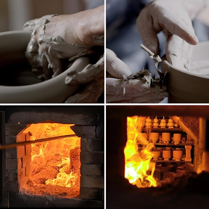 White and Gold Vases, Set of 2 vases Flowers, Pretty Vase Home Decor Boho, Hollow Modern Ceramic vase for Centerpieces