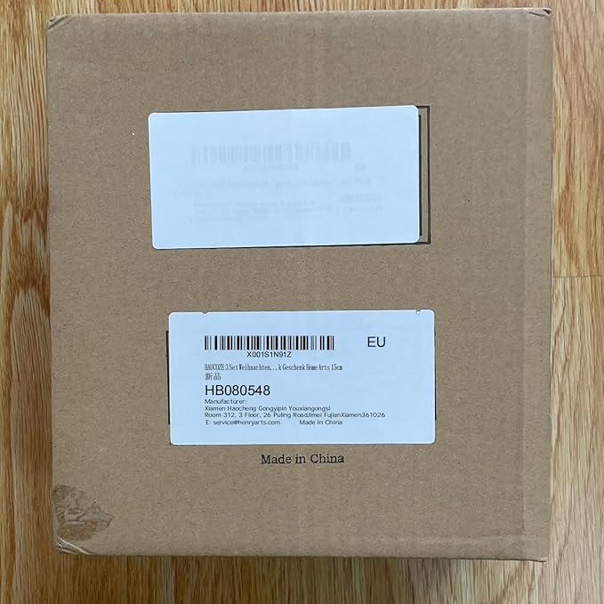 HAUCOZE 3pcs Christmas Figurine Decor Tree Statue Modern Sculpture Home Gifts Table Centerpiece Crafts Ceramic Arts 5.9inch