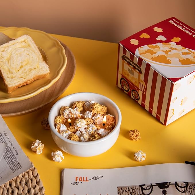 Popcorn Bowl Aromatherapy Scented Candle