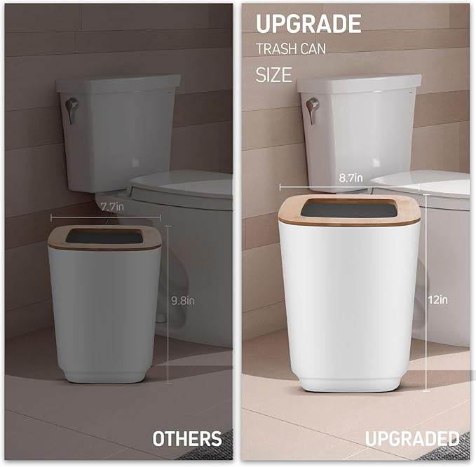 Bathroom Accessories Set,White Bathroom Set,24 Pieces Bathroom Accessory Set with Shower Curtain,Trash Can for Bathroom Accessories Décor and Home Gifts