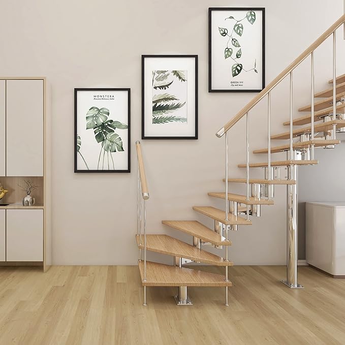 11x17 Black Picture Frames, 11 x 17 Picture Frame Set of 3, High-End Oak Wood Frame 11 by 17, 11x17 Wooden Frame with Tempered Glass, Matted to 8x12, Black Wood 11 x 17 Poster Frame for Wall