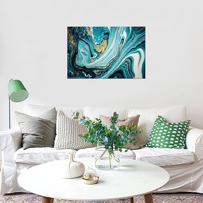 XXMWallArt FC2769 Abstract Texture Wall Art Marble Vortex Canvas Prints Painting for Living Room Bedroom Kitchen Home and Office Wall DecorWall Decor Home Decor
