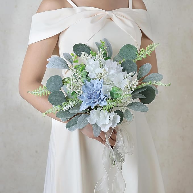 YXZZWL Artificial Greenery Stems Box Set,75 Pcs with 7 Kinds of Faux Greenery Branches Fake Eucalyptus for Wedding DIY Bouquets Floral Arrangement Table Centerpieces (Dusty Green & Beige)