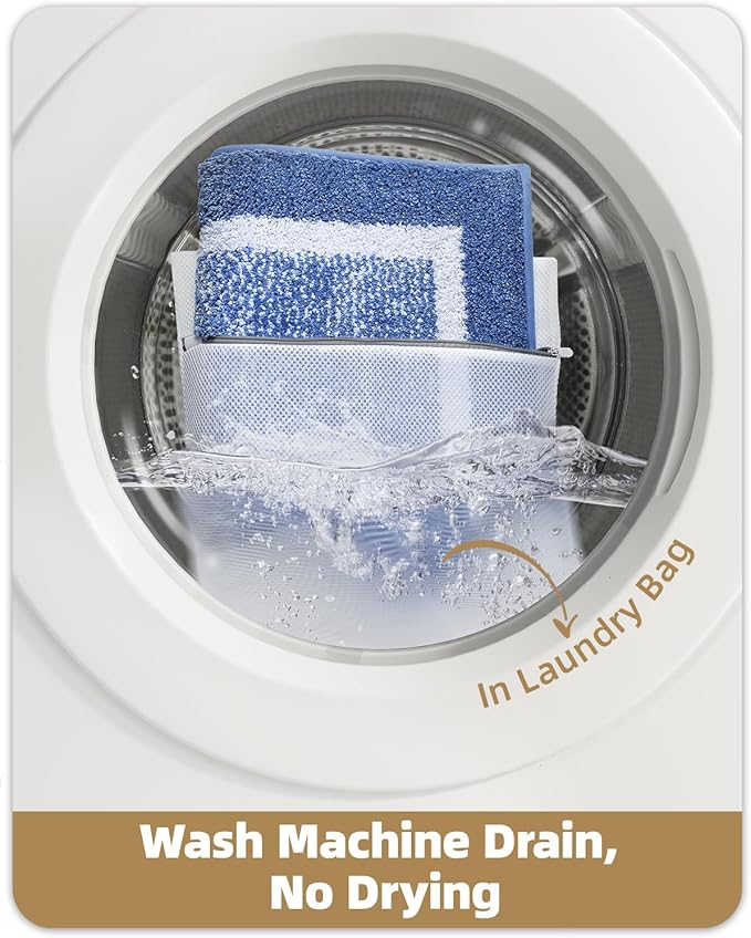 Color&Geometry Simple and Stylish Large Bath Mats for Bathroom Non Slip, 24"x36" Light Blue Bathroom Rugs, Absorbent, Soft, Washable, Microfiber Shower Mat