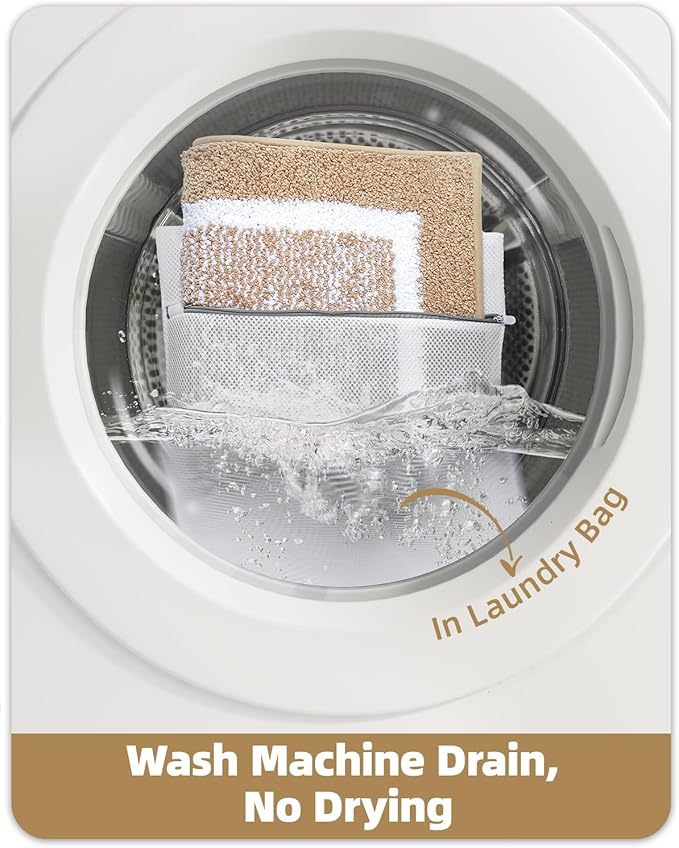 Color&Geometry Simple and Stylish Large Bath Mats for Bathroom Non Slip, 24"x36" Khaki Bathroom Rugs, Absorbent, Soft, Washable, Microfiber Bath Rug Shower Mat Outside Shower