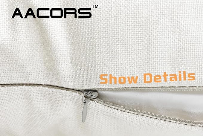 AACORS Fall Pillow Covers 20 x 20 Inch Set of 4, Pumpkin Home Sweet Home Thankful Grateful Blessed Harvest Floral Decorations Autumn Seasonal Pillow Case Decor for Sofa Couch AA275-20