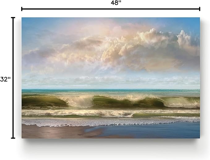 Beach BreakModern Landscape Picture Wall Decorations Canvas Prints for Home Office