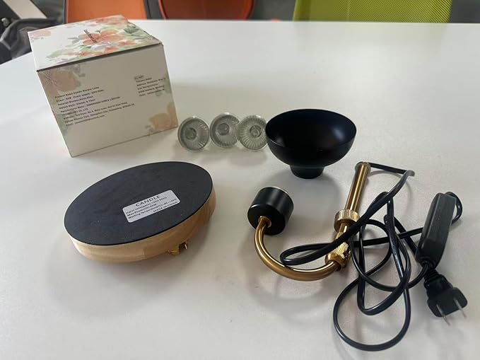 Candle Warmer Lamp with Timer & Dimmer, Adjustable Height Electric Candle Warmer with 3 Bulbs,Compatible with All Size Scented Candles, Wax Melt Warmer for Bedroom,Home Decor House Warming Gifts