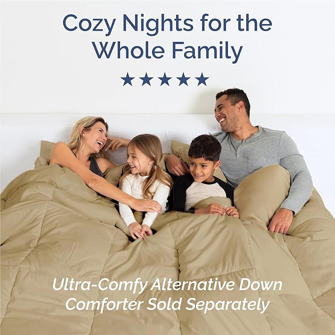 Full Size 4 Piece Sheet Set - Comfy Breathable & Cooling Bed Sheets Set - Hotel Luxury Bedding for Women, Men, Kids, Teens, Boys & Girls - Deep Pockets, Ultra-Soft and Wrinkle Free - Oeko-Tex - Beige