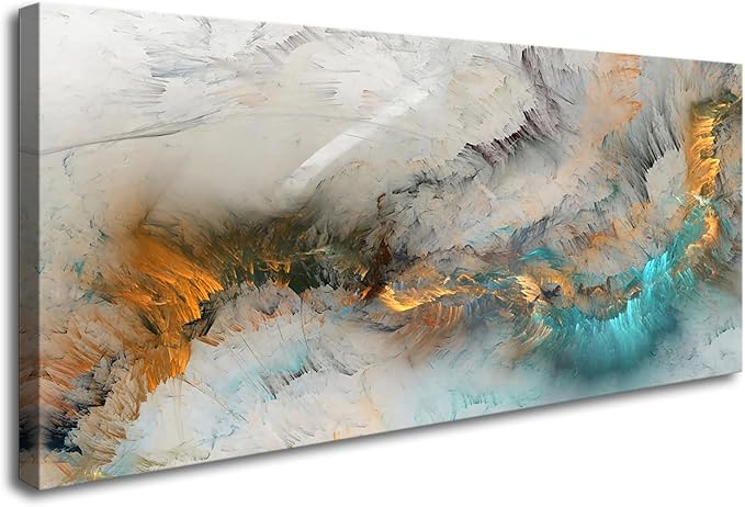 XXMWallArt FC3275 Abstract Canvas Wall Art Fancy Paint Canvas Print Painting Artwork for Living Room Bedroom Kitchen Home and Office Wall Decor