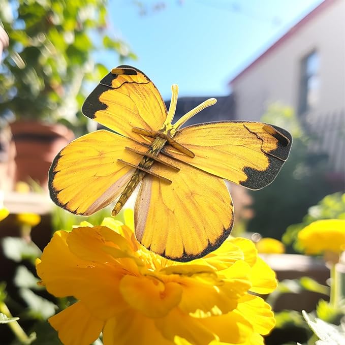 Fidget Toys Eco-Friendly 3D Paper Puzzles for Educational STEM Activities and Early Learning - Ideal Sensory Toys Gifts for Kids 7+(Grass Yellow)โฆโฆ