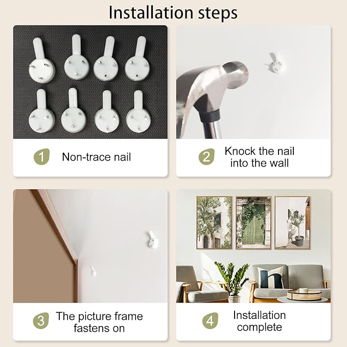 CHDITB Vintage Italy City Framed Wall Art, Nature Botanical Olive Green Wall Decor, Rustic Italian Landscape Painting, Modern Minimalist Country Art Prints for Living Room, Bedroom, Office 24"x36"x3