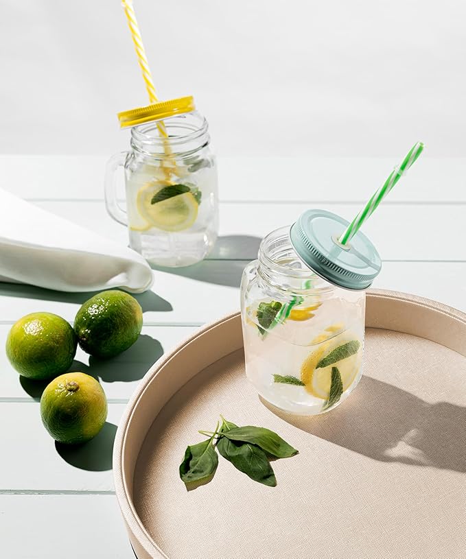 12.6 Inch Round Serving Tray, Home Decorative LeatherOttoman Wooden Decor Platter Bathroom Vanity Tray for All Occasions Anti Slip Khaki