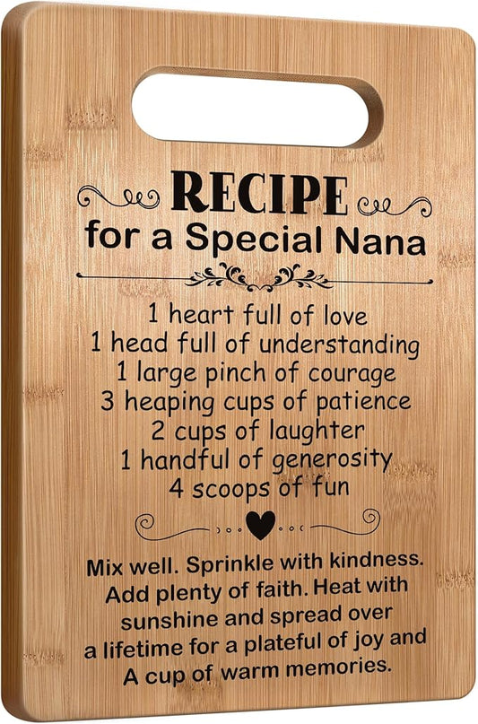 Popular Birthday Gifts for Nana, Cutting Board Gift for Nana, Cute Grandma Gifts from Grandchild, Mother's Day Gifts for Nana
