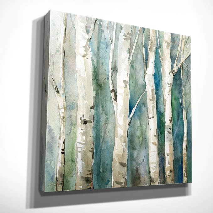 Wexford Home River Birch II' Wrapped Canvas Art Print, 32x32