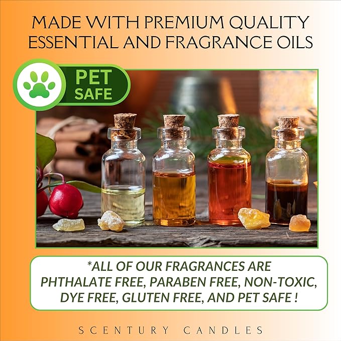 Wickless Halloween Candles for Candle Warmer Lamp, Many Scents to Choose, 100% Non-Toxic Soy Wax, Scented Candle Melts for Warming Plate, Handmade in The USA