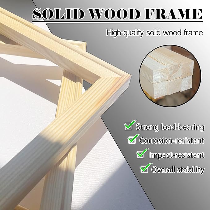 QZQCBLC Large Canvas Wall Art, Sunset Clouds Tree Cabin Landscape Pictures Lake View Farmhouse Orange Tone Painting Framed Artwork for Living room Bedroom kitchen Home Office Decor 29x58 IN