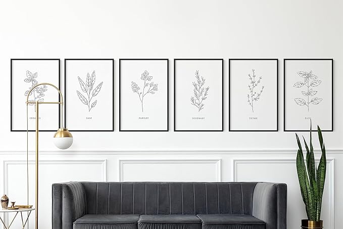 Haus and Hues 24x36 Black Oak Wood Picture Frames Set of 25 - Premium Bulk Picture Frames 24x36 Bundle - Elegant Gallery Wall Frame Set for Posters, Art Display - Ideal for Wall Decor in Home & Office