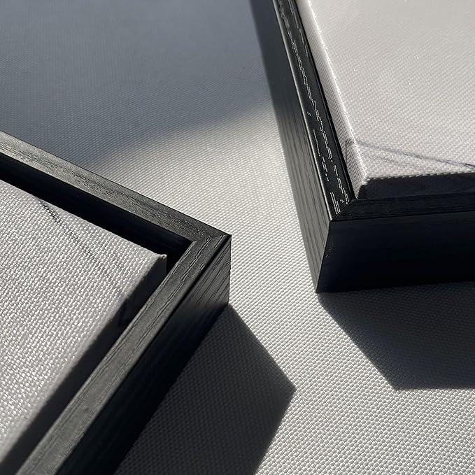 QZQCBLC Large Canvas Wall Art, Black and White Cow Pictures Artwork Abstract Modern Funny Western Wall Decor for Living room Bedroom kitchen Home Office Framed Painting 24x48 IN