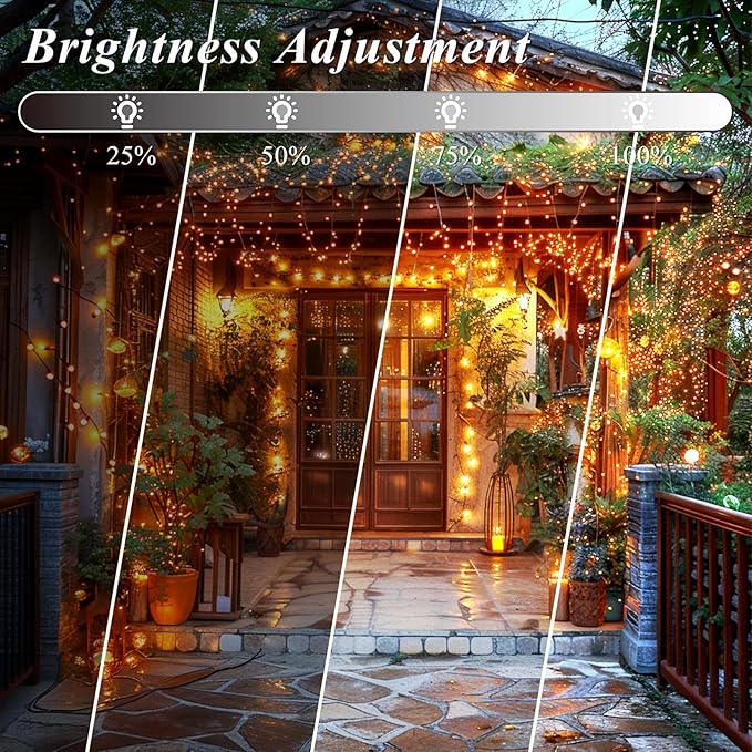 LitHome 164ft 500 Led Color Changing Christmas String Lights 35 Colors RGB Christmas Lights with Remote Timer,Dimmable Led String Light Outdoor Plug in,Xmas Tree Light for Indoor Party Halloween Decor