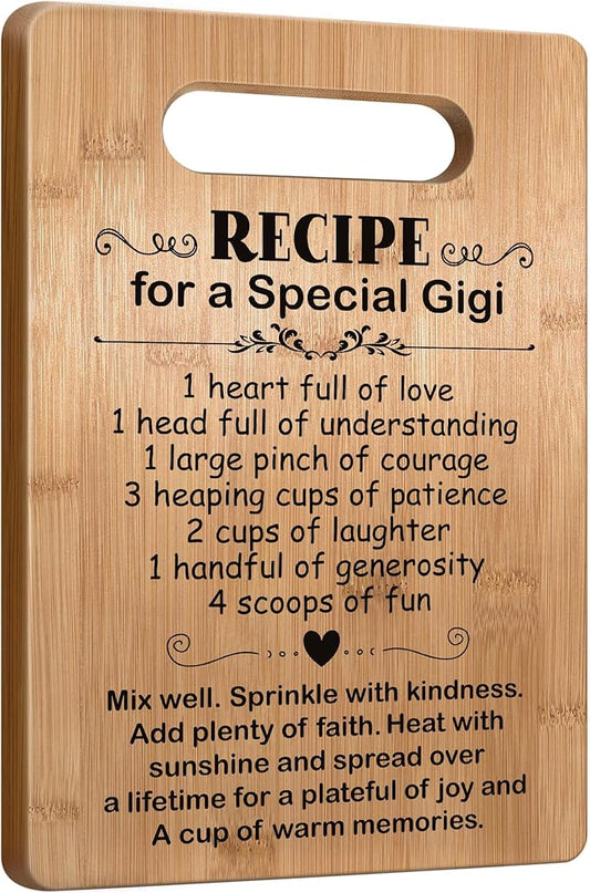 Busy Gaming Life Popular Gigi Gifts, Cutting Board Gift for Gigi, Cute Grandma Gifts from Grandchild, Mother's Day or Birthday Gifts for Gigi