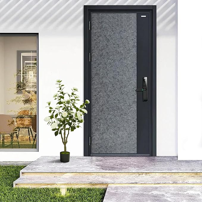 4ft Artificial Camellia Tree with White Silk Flowers - Realistic Faux Flowering Plant for Indoor/Outdoor Decor, Home Staging & Wedding Centerpieces Set of 2