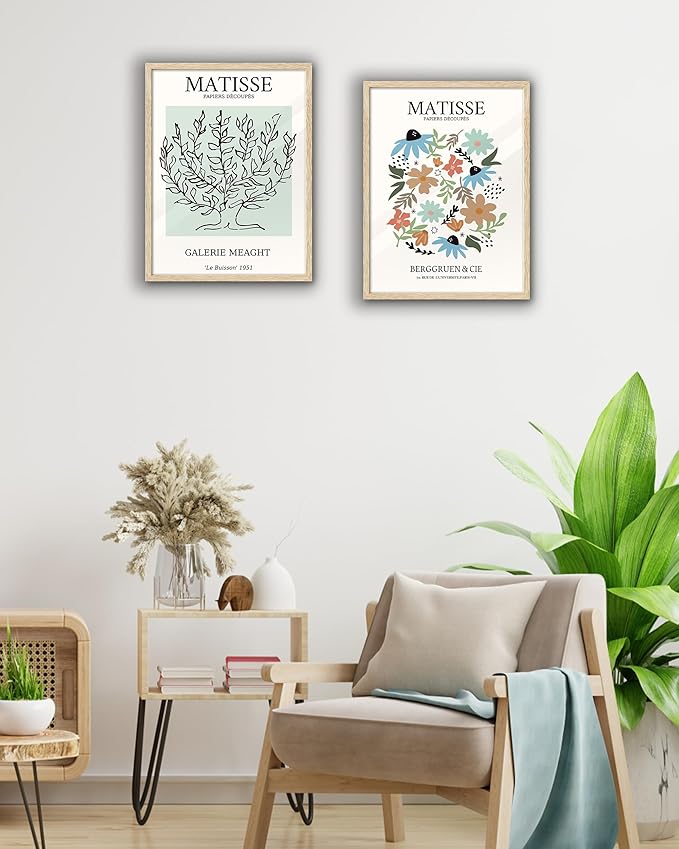 UPWOIGH 11x14 Oak Wood Picture Frame - Minimalist 11x14 Poster Frame, 11"x14" Picture Frame Wood, Natural Solid Wooden Picture Frames for Wall Art Photo and Prints,1 Pack